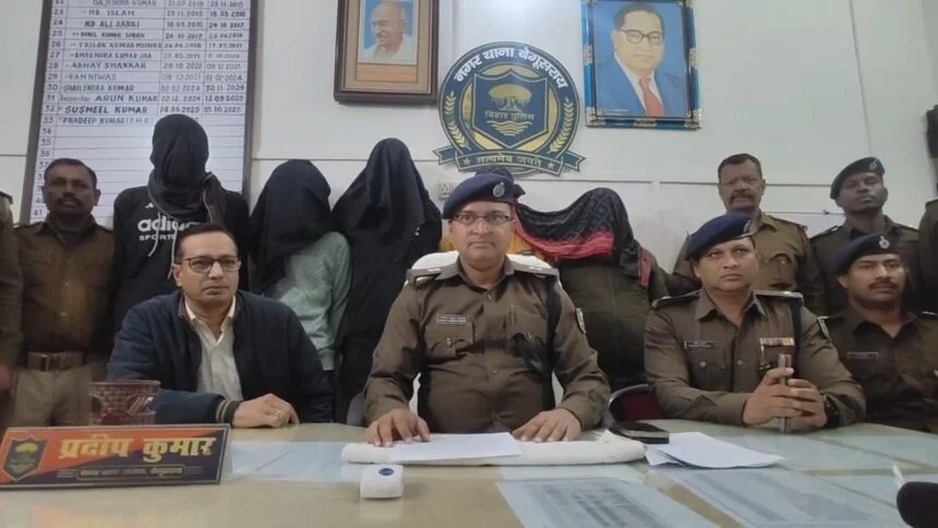 बेगूसराय पुलिस का बड़ा खुलासा, जेल से रची गई हत्या की साजिश नाकाम, 5 सुपारी किलर गिरफ्तार 1