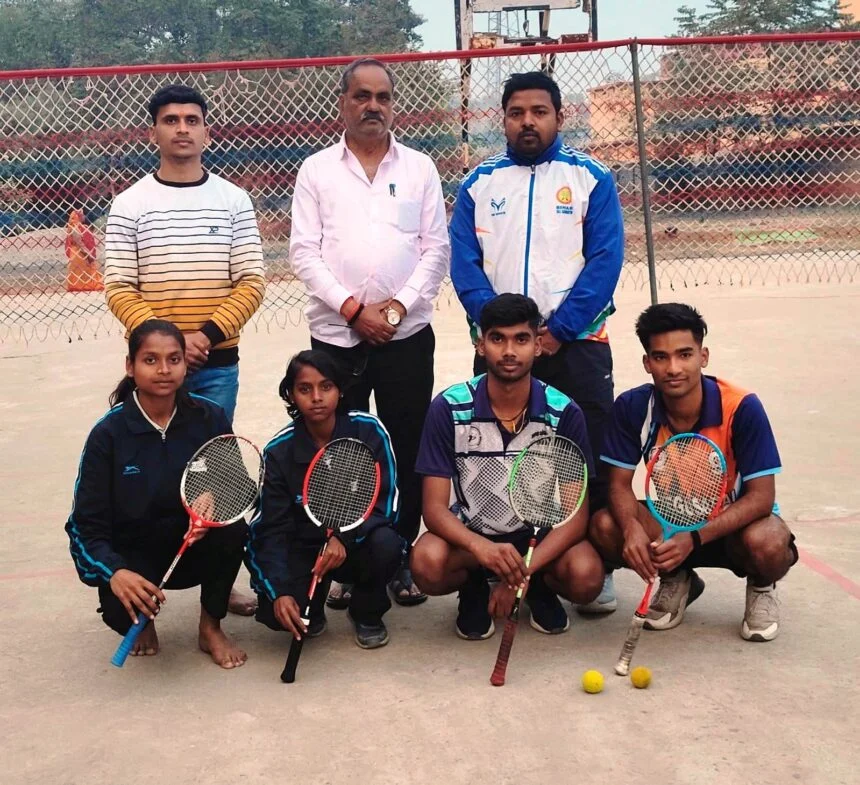 बिहार बॉल बैडमिंटन टीम में बेगूसराय बीहट के पांच, खिलाड़ियों का हुआ चयन,बीहट का छोटू बना बालक टीम का कप्तान 1
