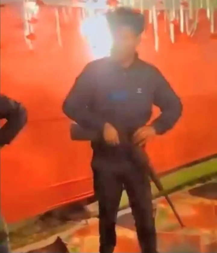 बेगूसराय में शादी समारोह में हर्ष फायरिंग का वीडियो सोशल मीडिया पर हुआ वायरल 1