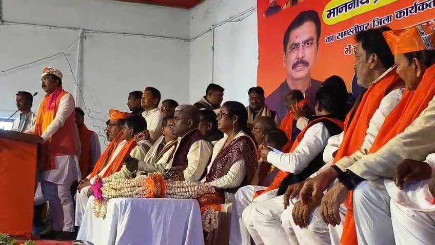 समस्तीपुर पहुंचे भाजपा प्रदेश अध्यक्ष संजय सरावगी, बोले- "भाजपा जो कहती है, उसे धरातल पर करके दिखाती है" 2