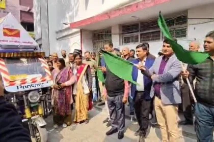 समस्तीपुर डाक विभाग की पहल: अधीक्षक ने प्रचार रथ को दिखाई हरी झंडी; जर्जर भवन से मुक्ति, अब नए भवन में चलेगा पुरुषोत्तमपुर हलई उपडाकघर 20