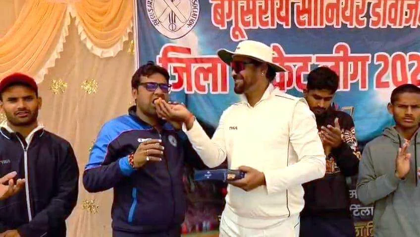 अंडर-19 वर्ल्ड कप: वैभव के 175 रनों के 'तूफान' में उड़ा इंग्लैंड, बेगूसराय के गांधी स्टेडियम में खिलाड़ियों ने मनाई जश्न 1