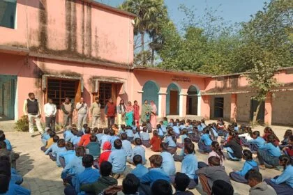 सुरक्षित शनिवार के तहत भगवानपुर के स्कूलों में बच्चों को सिखाए गए कुपोषण से बचाव के गुर 30