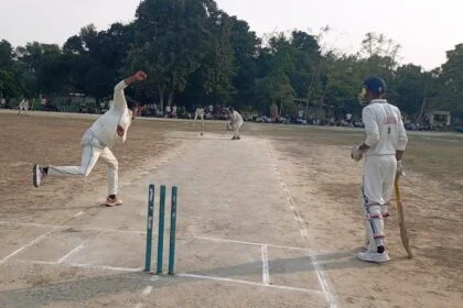 सौरभ आनंद स्मृति क्रिकेट टूर्नामेंट का आगाज: उद्घाटन मैच में बाघी ने केशावे को 104 रनों से रौंदा 43