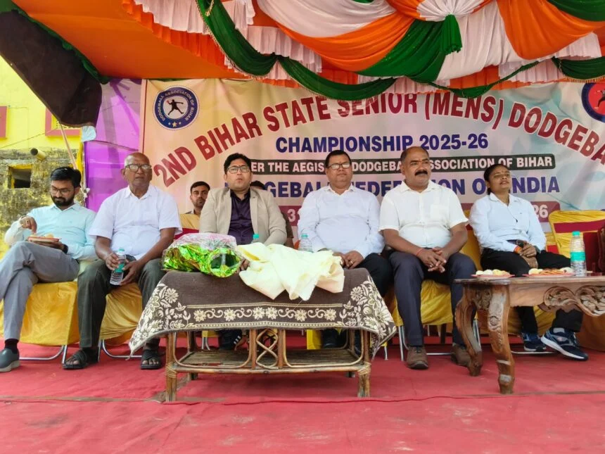 नॉर्थ सेंट विलियम्स एकेडमी तिलरथ के प्रांगण में द्वितीय राज्य स्तरीय सीनियर मेंस डॉजबॉल प्रतियोगिता का शुभारंभ 1