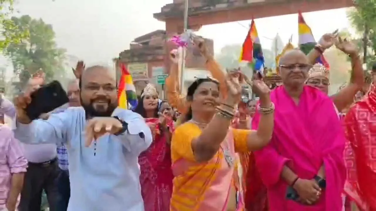 नालंदा: कुंडलपुर में भगवान महावीर जयंती पर भव्य रथ यात्रा, श्रद्धालुओं की उमड़ी भीड़ 2