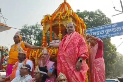 नालंदा: कुंडलपुर में भगवान महावीर जयंती पर भव्य रथ यात्रा, श्रद्धालुओं की उमड़ी भीड़ 77