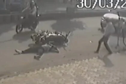 बेगूसराय में नेशनल वॉलीबॉल खिलाड़ी की हत्या का CCTV  फुटेज आया सामने, कैद हुई वारदात 2