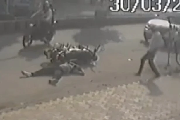 बेगूसराय में नेशनल वॉलीबॉल खिलाड़ी की हत्या का CCTV  फुटेज आया सामने, कैद हुई वारदात 3