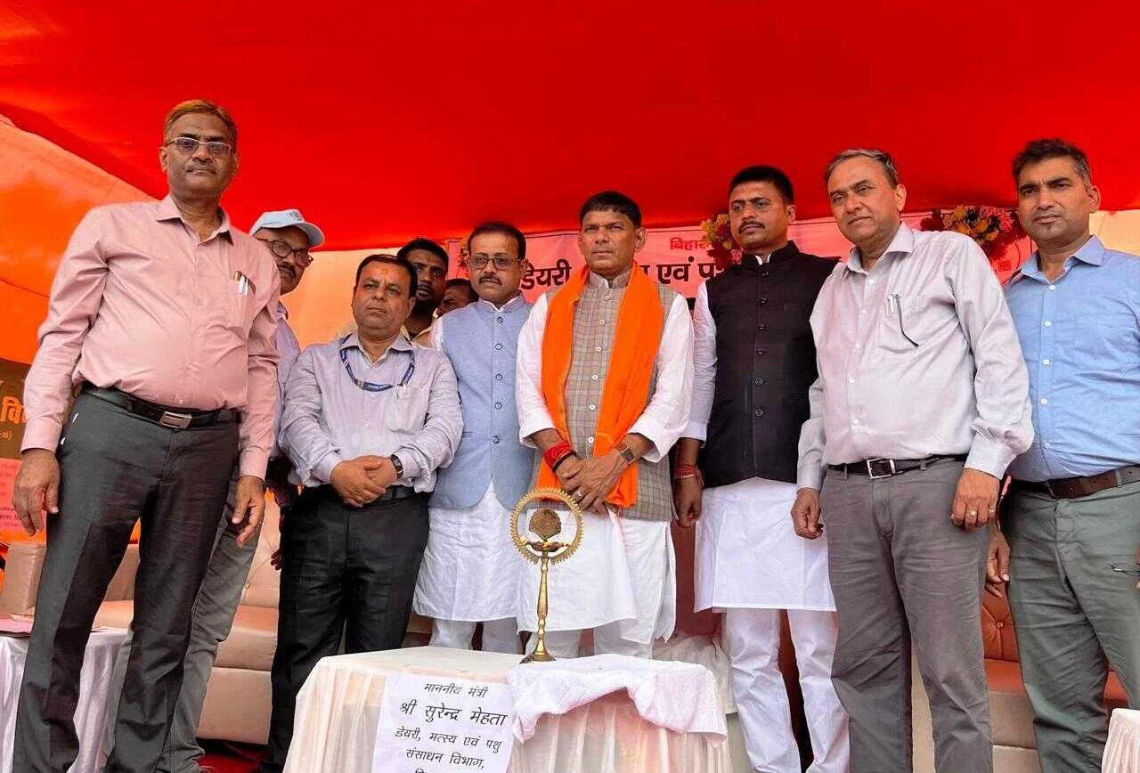 भगवानपुर में पशुपालकों के लिए बड़ी सौगात, मंत्री सुरेंद्र मेहता बोले- बकरी गरीबों का एटीएम है' 2