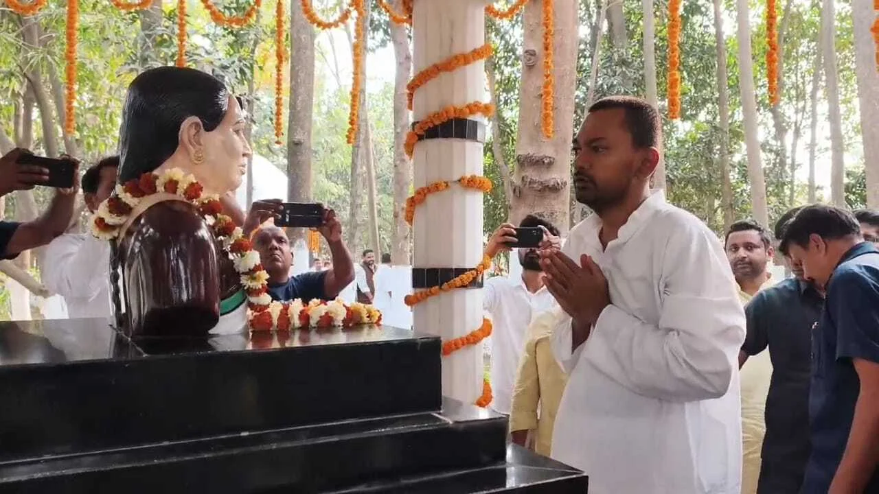 जदयू में शामिल होने के बाद पहली बार पैतृक गांव पहुंचे निशांत कुमार, ग्रामीणों ने किया जोरदार स्वागत 2