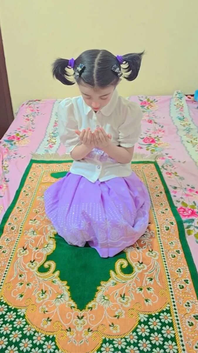 मासूमियत और इबादत: समस्तीपुर की 4 साल की इकरा ने रखा पहला रोजा, मुल्क में अमन-चैन की मांगी दुआ 2