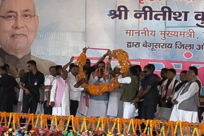 असुरारी में सुरक्षा की चाक चौबंद व्यवस्था में सफ़ल आयोजन हुआ मुख्यमंत्री समृद्धि यात्रा जनसभा कार्यक्रम 25