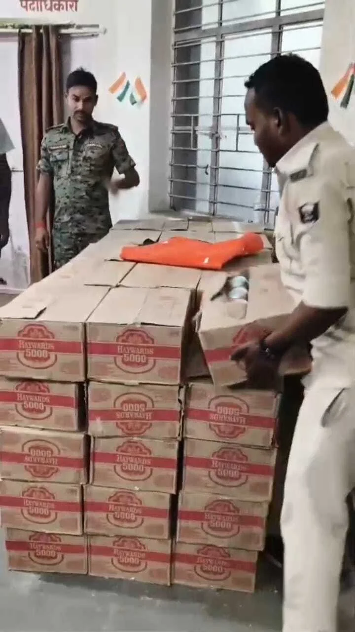 नालंदा: टाटा 407 से 150 कार्टन विदेशी शराब बरामद, अंतरराज्यीय शराब तस्कर गिरोह का पर्दाफाश 2