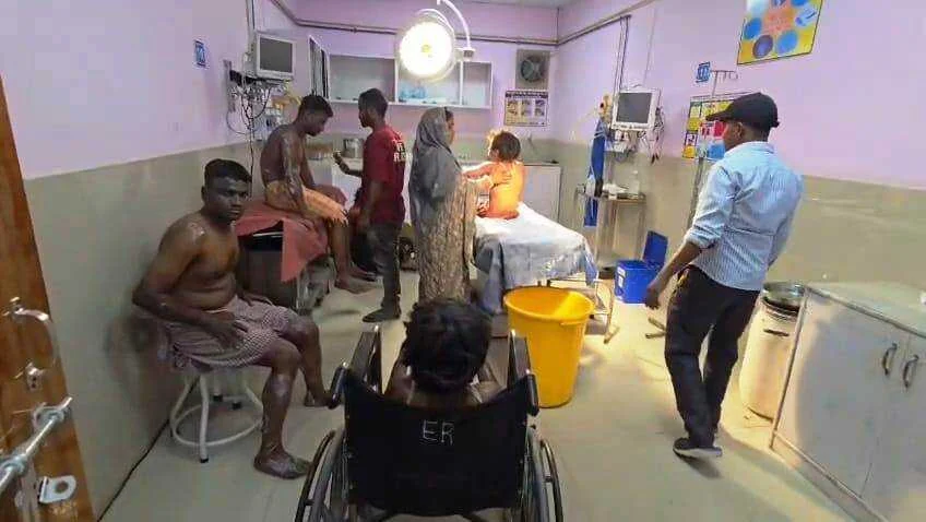 बेगूसराय में गैस सिलेंडर ब्लास्ट, एक ही परिवार के 5 लोग गंभीर रूप से झुलसे 6