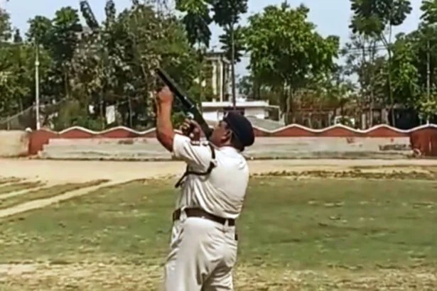 नालंदा पुलिस ने  ईद और रामनवमी से पहले दंगा निरोधक दल का मॉक ड्रिल 7