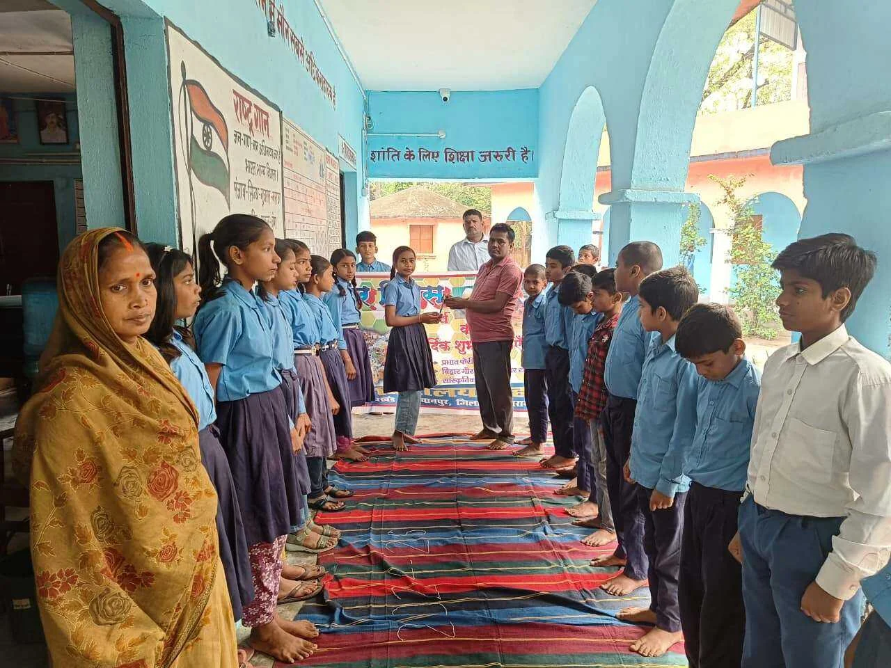 भगवानपुर प्रखंड में धूमधाम से मनाया गया बिहार दिवस, निकाली गई प्रभात फेरी 2