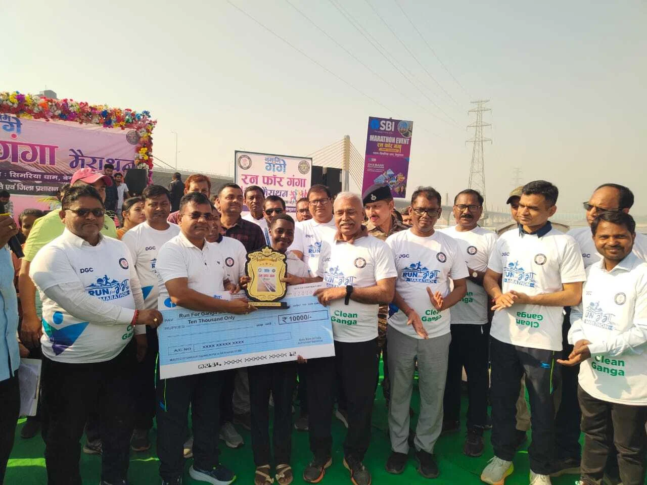 सिमरिया धाम में 'रन फॉर गंगा' का सफल आयोजन; केन्या, यूपी और बिहार के धावकों ने दिखाया दमखम 2