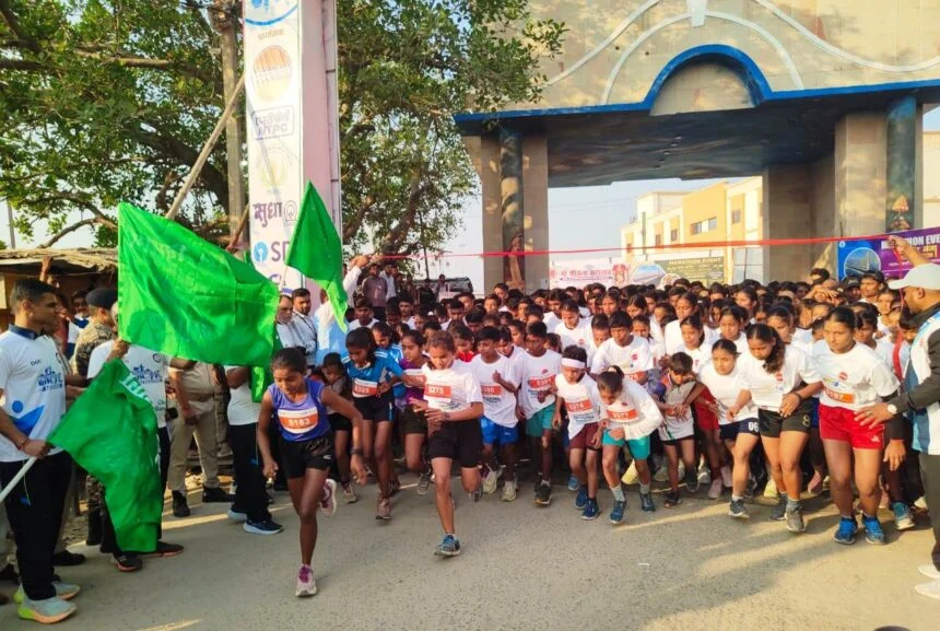 सिमरिया धाम में 'रन फॉर गंगा' का सफल आयोजन; केन्या, यूपी और बिहार के धावकों ने दिखाया दमखम 1