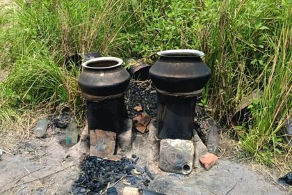 बछवाड़ा पुलिस की करवाई, अरवा नोन नदी किनारे चल रही शराब की भट्टियां ध्वस्त, 250 लीटर कच्चा महुआ नष्ट 28