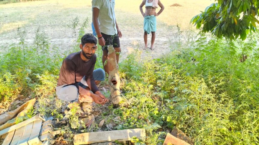 चार मोटर पंप सहित बिजली तार पर किया चोरों ने हाथ साफ, किसानों में दहशत  1