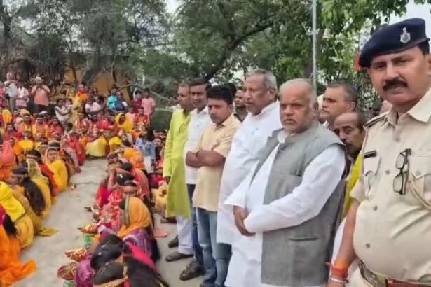 नालंदा में ग्रामीण विकास एवं परिवहन मंत्री श्रवण कुमार का बड़ा बयान:कहा बंगाल में बदलाव तय, ममता सिमटेंगी मुट्ठी भर सीटों पर 3