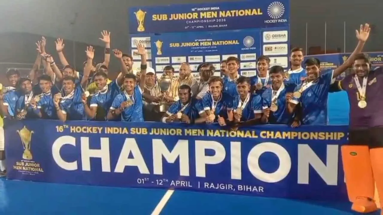 राजगीर के अंतरराष्ट्रीय हॉकी स्टेडियम में 16 वीं हॉकी इंडिया सब जूनियर पुरुष नेशनल चैंपियन का हुआ फाइनल, उत्तर प्रदेश ने मध्यप्रदेश को 5- 2 से हराकर बना विजेता 2