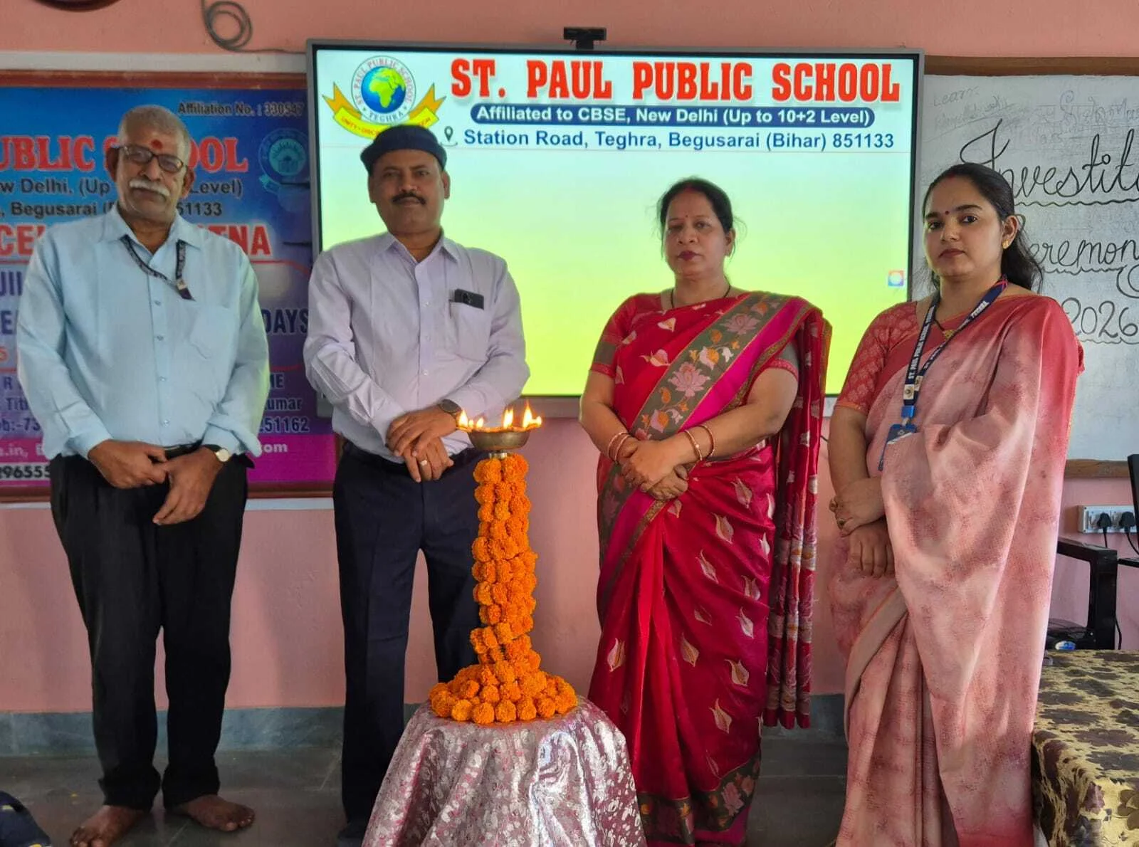 संत पॉल पब्लिक स्कूल, तेघड़ा में अलंकरण समारोह का भव्य आयोजन: आराध्या और हर्ष बने स्पोर्ट्स कप्तान 5