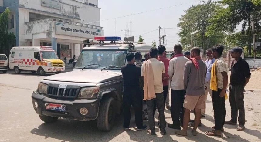 चकिया एनएच 31 सड़क पर अज्ञात वाहन की चपेट में आने से बाइक सवार युवक की मौत, सिमरिया में शोक की लहर 1