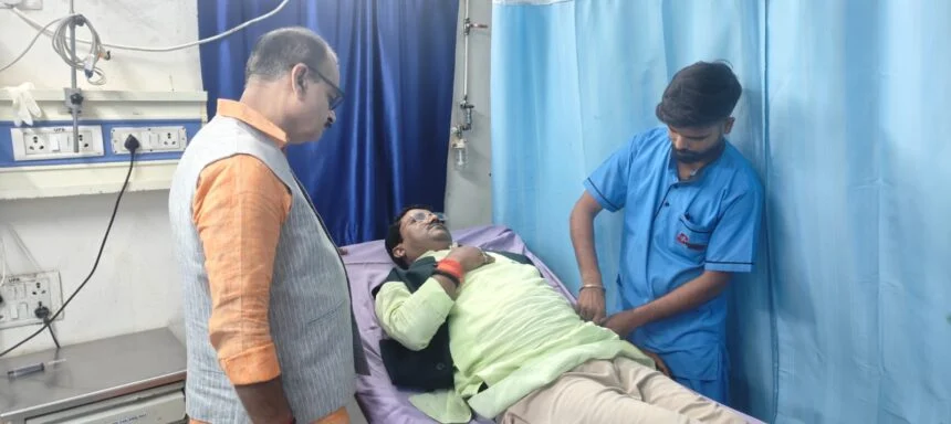 बेगूसराय में भीषण सड़क हादसे के शिकार हुए भाजपा विधायक संजय गुप्ता, परिवार सहित बाल-बाल बचे 1