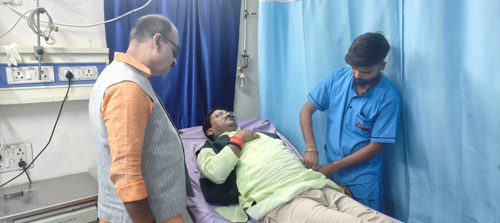 बेगूसराय में भीषण सड़क हादसे के शिकार हुए भाजपा विधायक संजय गुप्ता, परिवार सहित बाल-बाल बचे 14