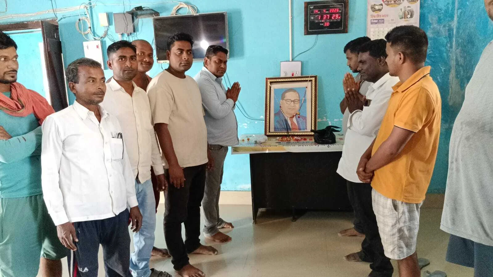 नावकोठी प्रखण्ड के विभिन्न जगहों पर डॉ. भीमराव अंबेडकर जयंती मनाया गया 10