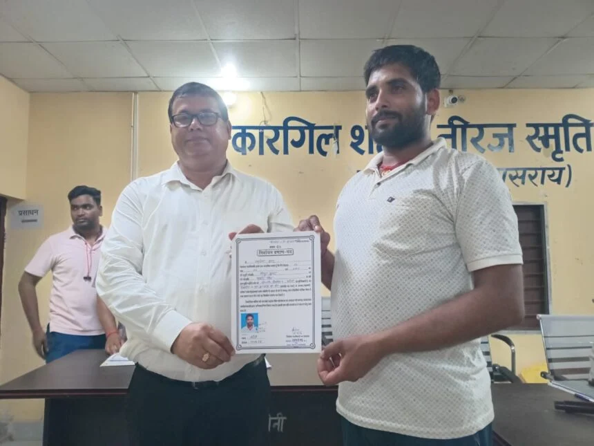 बरौनी: सिमरिया-1 पैक्स चुनाव में विपुल कुमार की शानदार जीत, जीतेश कुमार को 89 मतों से हराकर बने अध्यक्ष 1