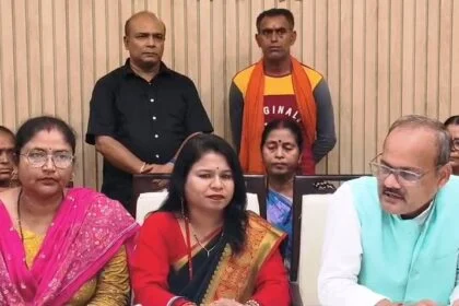 नालंदा: भाजपा नेत्री अनामिका पासवान ने प्रेस वार्ता कर विपक्ष पर किया तीखा वार,कहा महिलाओं का हक नहीं छीनने देंगे, विपक्ष नहीं चाहता महिलाओं की भागीदारी 23