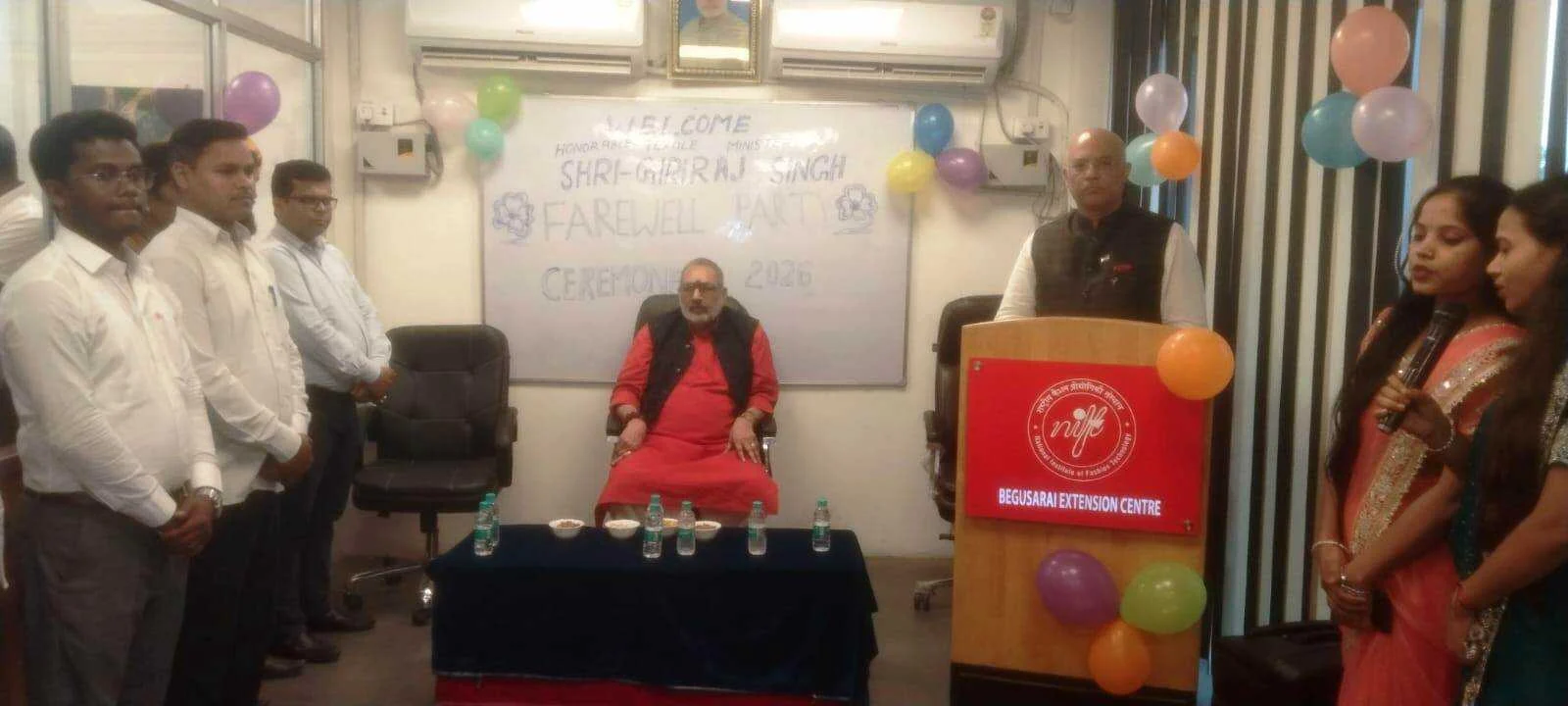 निफ्ट से प्रशिक्षण प्राप्त कर आप ऊंचे सपने देखें और प्राप्त करें - गिरिराज सिंह 3