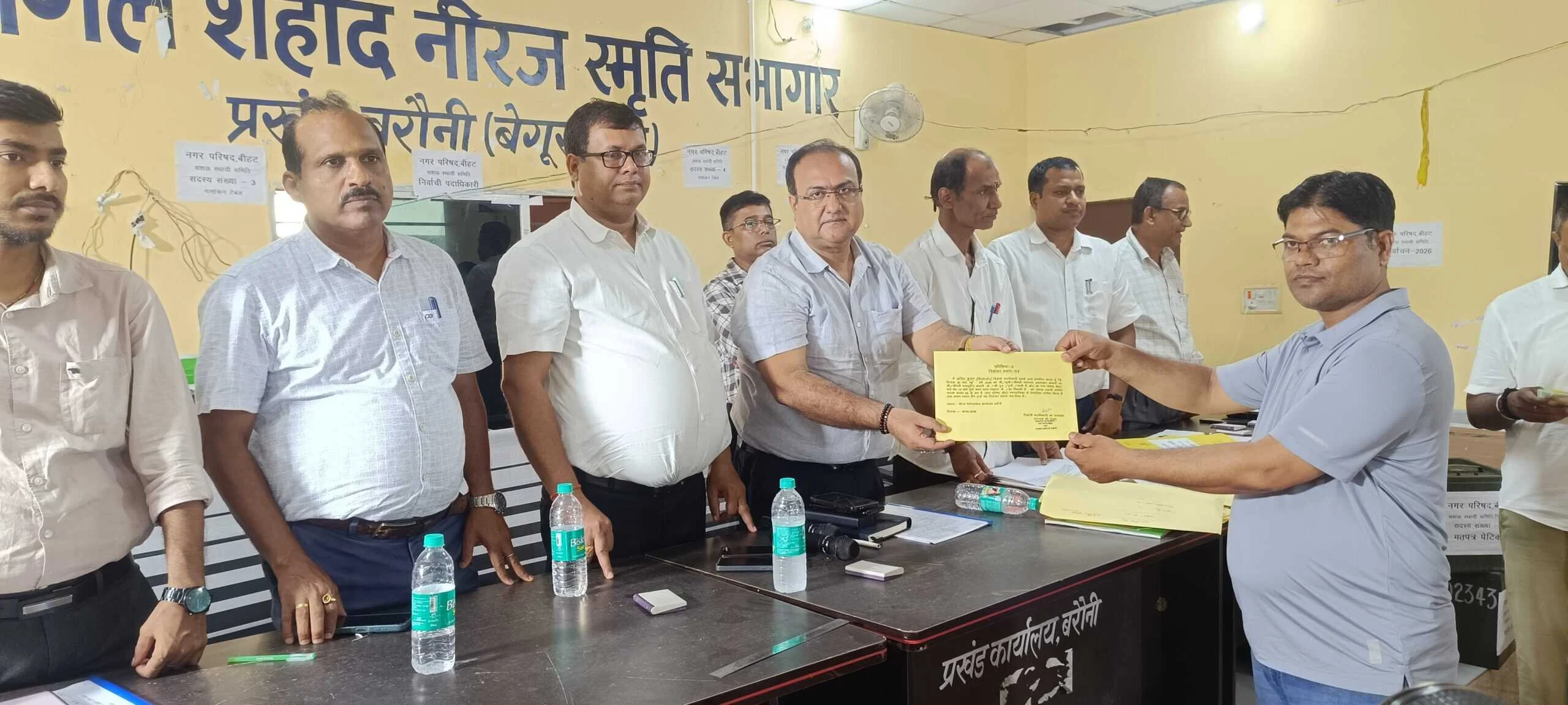 बीहट नगर परिषद: सशक्त स्थायी समिति के 5 पदों पर चुनाव संपन्न, रेणु शर्मा और दीपक मिश्रा समेत पांच पार्षद विजयी 3