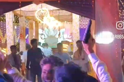 बेगूसराय में शादी के जश्न में डीजे की धुन पर खुलेआम लहराए हथियार, वीडियो वायरल 8