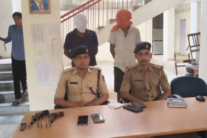 नालंदा: वाहन चेकिंग में दो आरोपी गिरफ्तार, देसी पिस्टल-कट्टा और जिंदा कारतूस बरामद 2