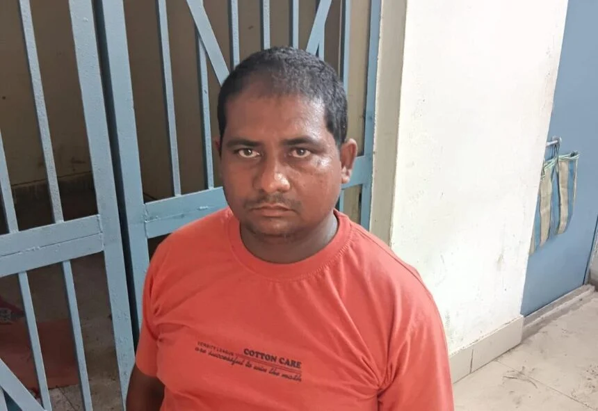भगवानपुर पुलिस ने फरार शराब कारोबार को किया गिरफ्तार 1