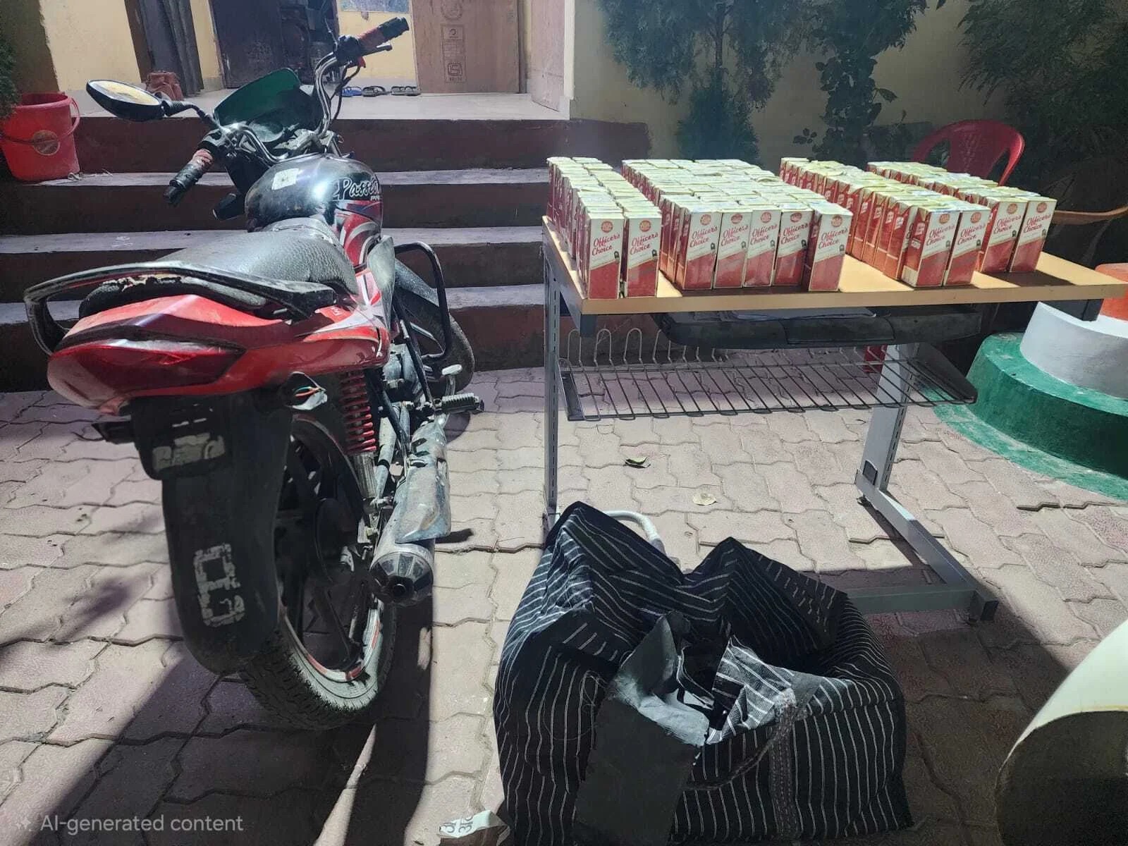 भगवानपुर पुलिस ने 54 लीटर विदेशी शराब के साथ एक कारोबारी को किया गिरफ्तार 8