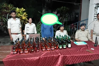 भगवानपुर पुलिस ने 54 लीटर विदेशी शराब के साथ एक कारोबारी को किया गिरफ्तार 27