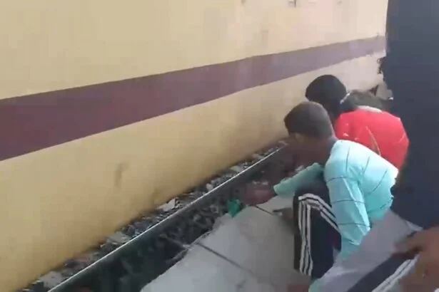जाको राखे साइयां... पटोरी स्टेशन पर टला बड़ा हादसा: प्लेटफॉर्म पर अचानक खुली ट्रेन, पटरी और दीवार के बीच लेटकर 3 महिलाओं और बच्ची ने बचाई जान 1