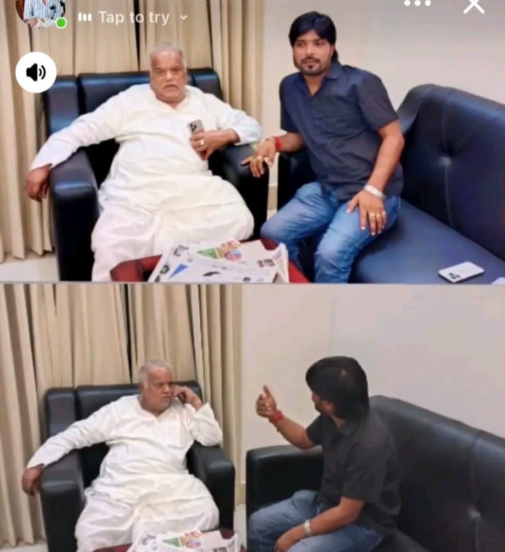 नालंदा: संतोष डॉन पर EOU की कार्रवाई के बीच मंत्री श्रवण कुमार संग तस्वीर वायरल, बोले- अपराधियों से न कोई संबंध था, न है, न रहेगा 3