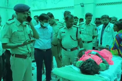 हाइटेंशन तार की चपेट में आई बस, पति-पत्नी की मौत कई जख्मी 4