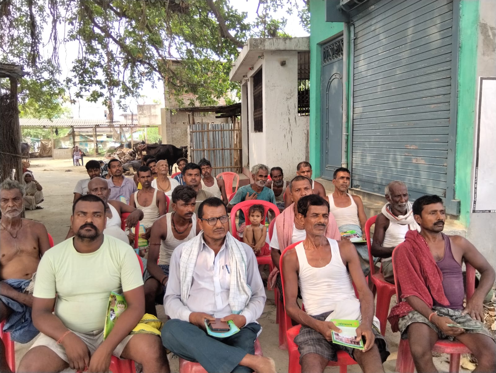 वीरपुर के गेन्हरपुर में 'कृषि जन कल्याण चौपाल' का आयोजन, किसानों को दी गई नई तकनीकी जानकारी 4