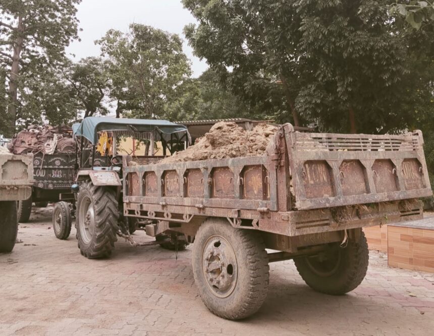 भगवानपुर में अवैध खनन के खिलाफ प्रशासन की बड़ी कार्रवाई, मिट्टी लदे तीन ट्रैक्टर जब्त 1