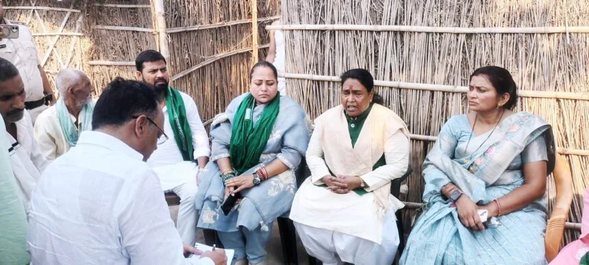 'डबल इंजन सरकार में 4 साल की बच्ची भी सुरक्षित नहीं': बछवाड़ा में पीड़ित परिजनों से मिलकर बरसीं राजद नेता उर्मिला ठाकुर 1