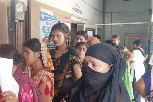 वीरपुर पीएचसी में 123 गर्भवती महिलाओं का हुआ स्वास्थ्य परीक्षण 5