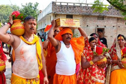 वीरपुर और भवानंदपुर में गूंजी भागवत कथा की अमृत वर्षा, भक्ति रस में सराबोर हुए श्रद्धालु, निकाली गई शोभायात्रा 77