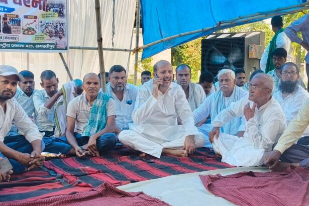 समस्तीपुर में राजद का हल्ला बोल: महंगाई, भ्रष्टाचार और ध्वस्त कानून-व्यवस्था के खिलाफ ब्लॉक मुख्यालय पर जोरदार धरना 3